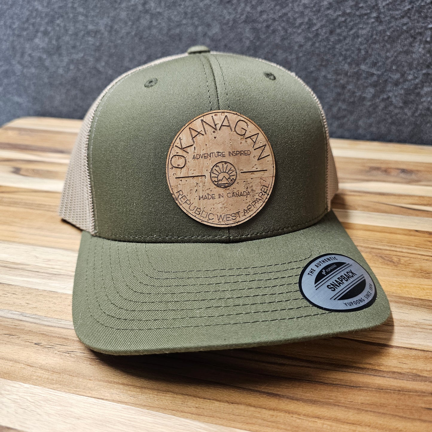 Okanagan Classic Hat - Khaki Green