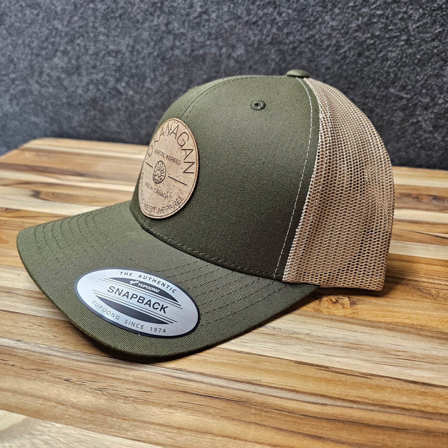 Okanagan Classic Hat - Khaki Green