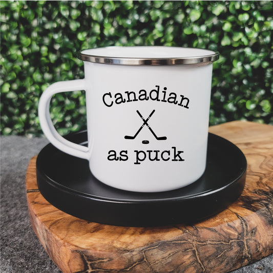 Canadian As Puck Camp Mug