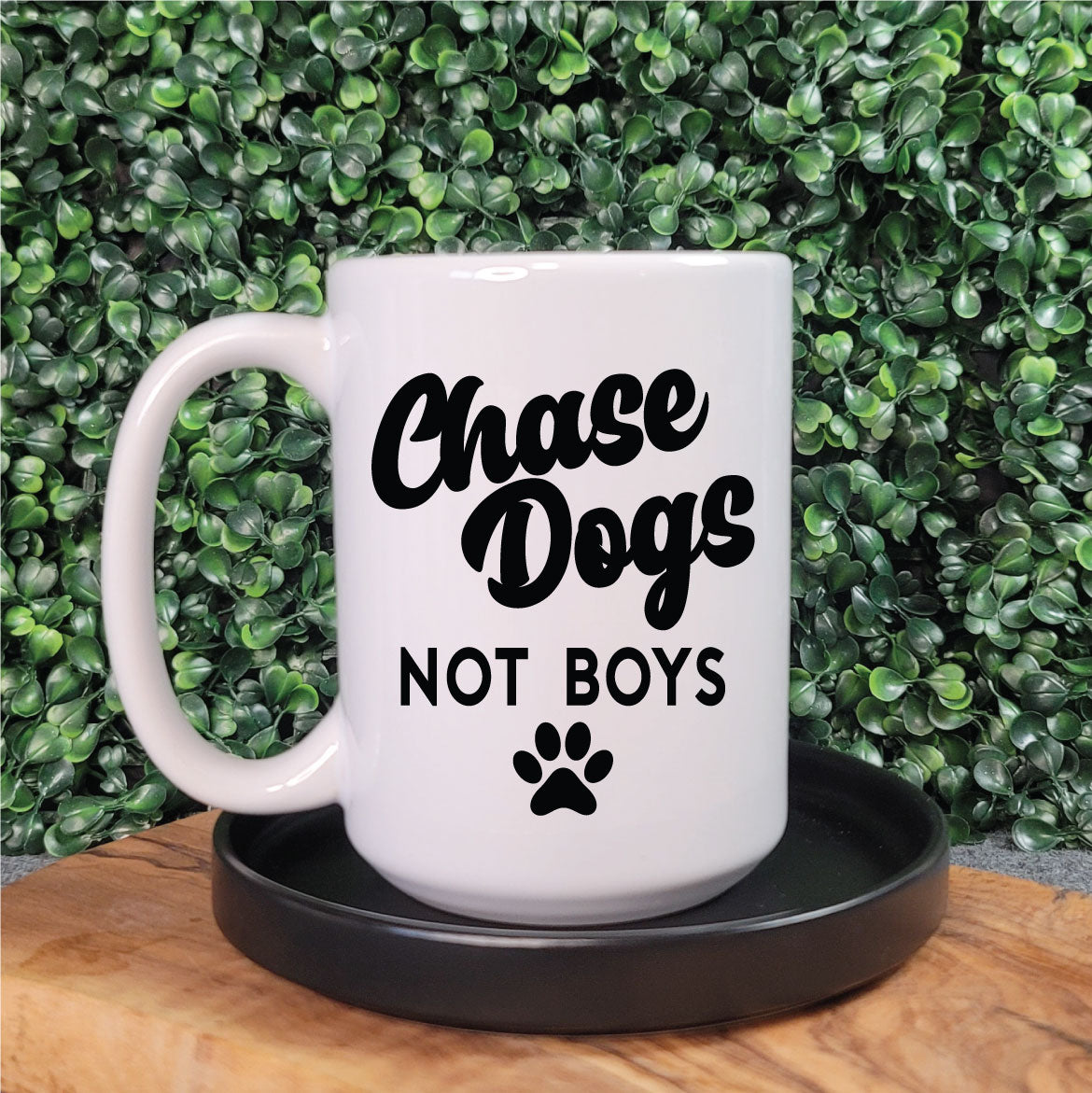 Chase Dogs Not Boys Mug