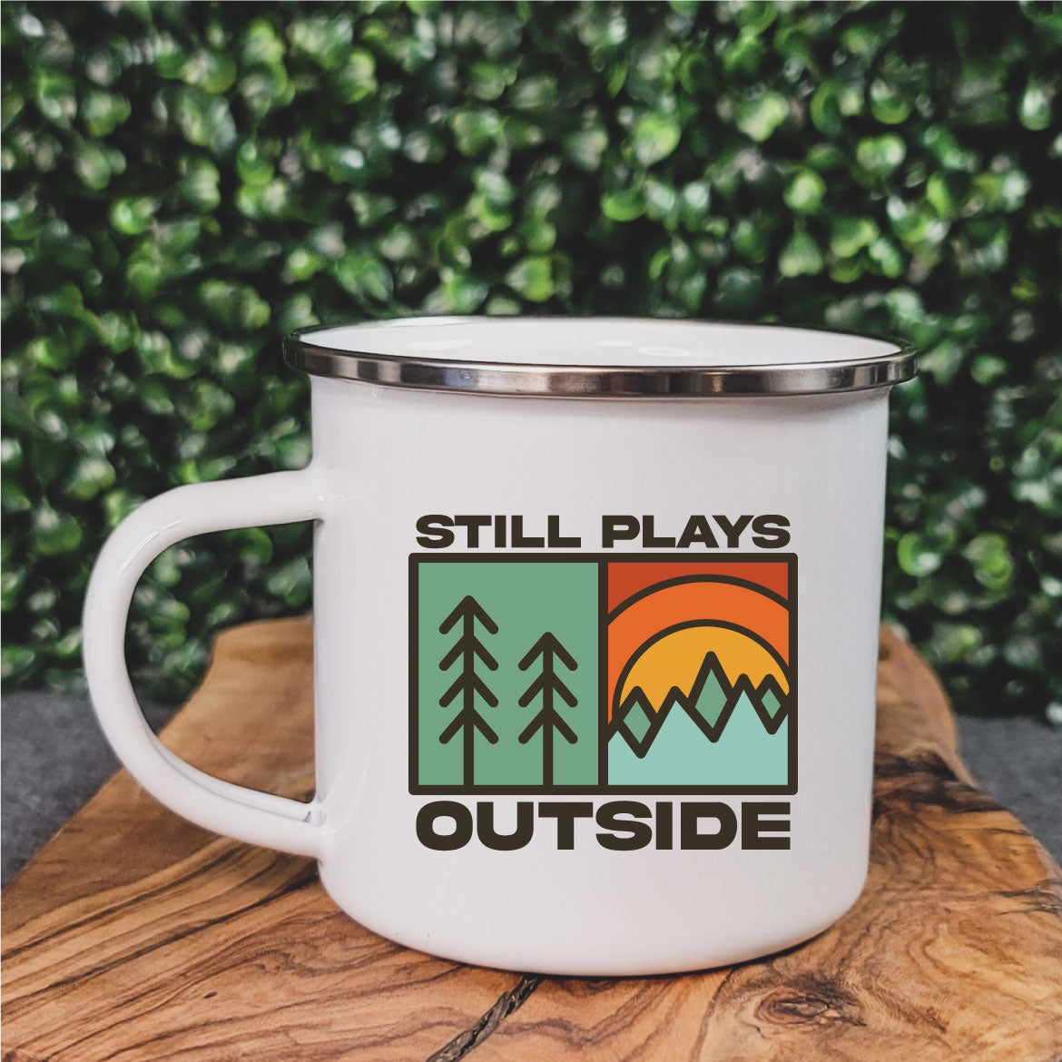 Still Plays Outside Camp Mug