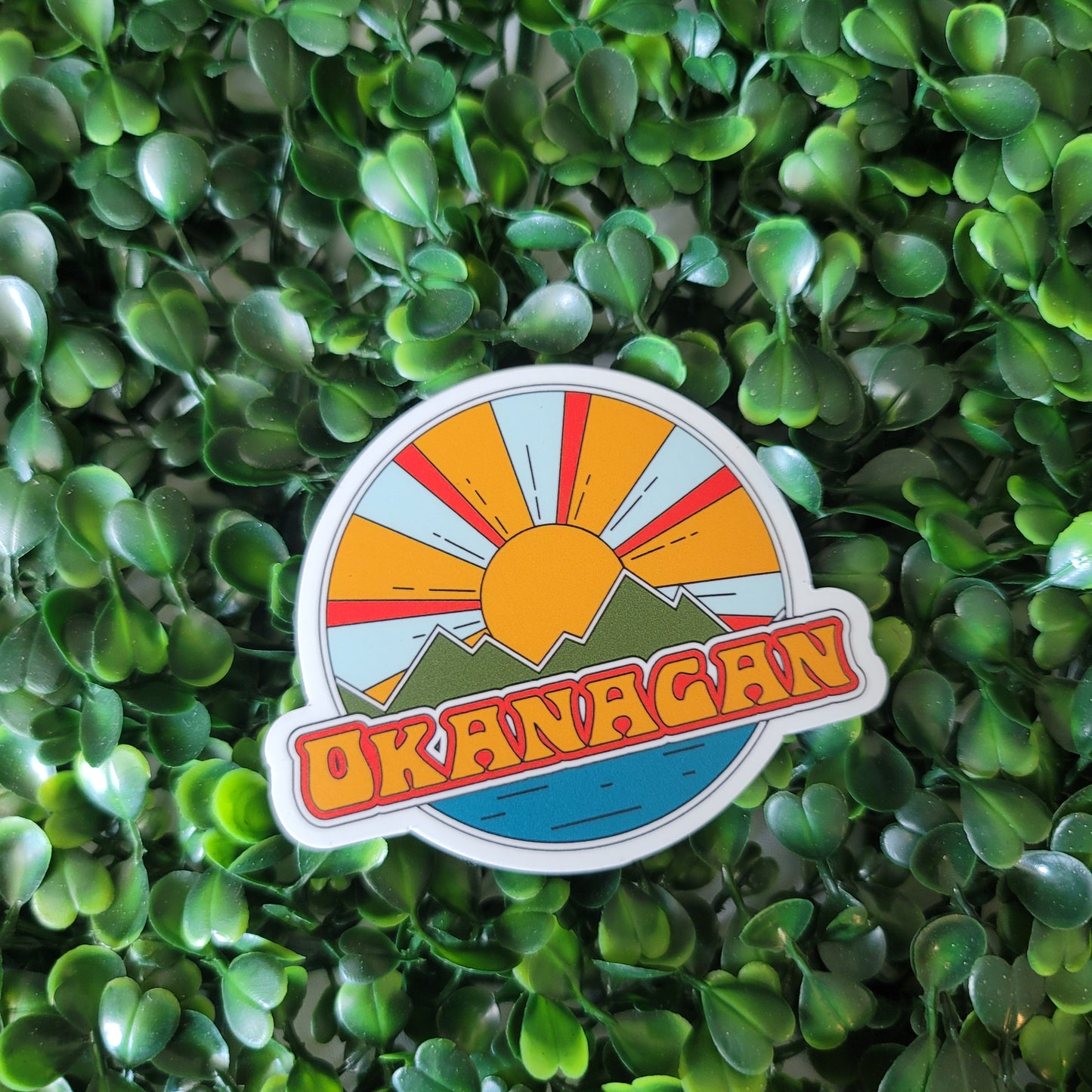 Okanagan Retro Magnet